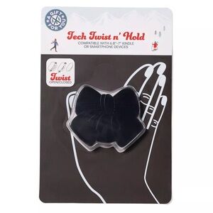 NWT Black Bow Tablet Holder